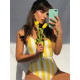 SUN FLOWER ONE PIECE YELLOW