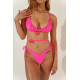 VIBING HIGH BIKINI SET ROYAL PINK