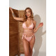 TAN LINES BIKINI SET BABY  PINK