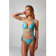 TAN LINES BIKINI SET TURQUOISE