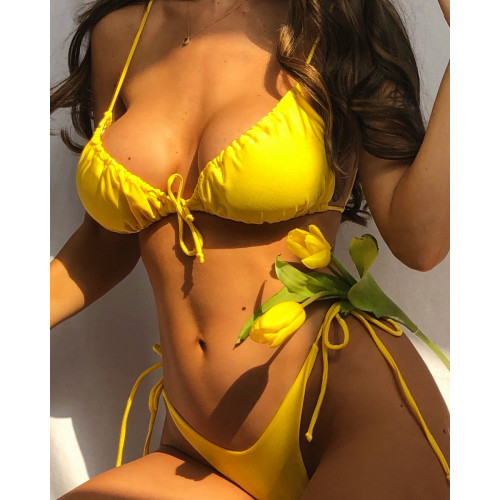 PERMANENT VACATION BIKINI SET YELLOW